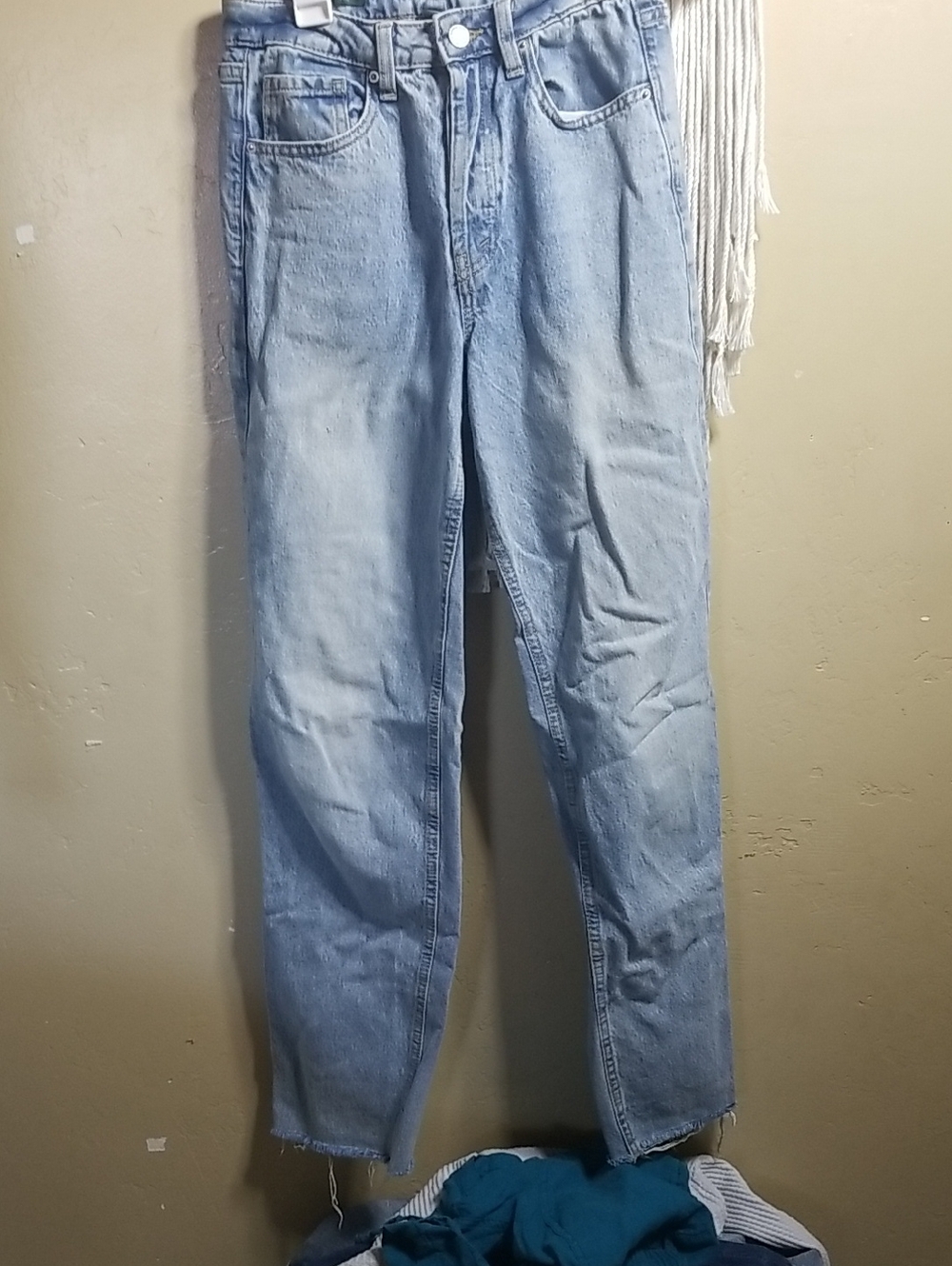 wild fable Light Blue Denim Jeans with Green Label